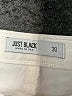 Just Black White Jeans Size 30 waist - photo 7