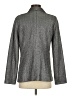 On Twelfth 100% Polyester Chevron-herringbone Silver Blazer Size S - photo 2