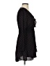Express 100% Rayon Polka Dots Black Casual Dress Size S - photo 4