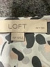 Ann Taylor LOFT 100% Polyester Animal Print Ivory 3/4 Sleeve Blouse Size XS - photo 7