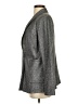 On Twelfth 100% Polyester Chevron-herringbone Silver Blazer Size S - photo 5