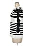 Alison Sheri Stripes White Pullover Sweater Size M - photo 5