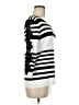 Alison Sheri Stripes White Pullover Sweater Size M - photo 4