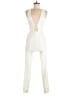 Unbranded Solid Ivory Jumpsuit Size M - photo 1