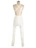 Unbranded Solid Ivory Jumpsuit Size M - photo 2