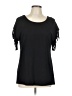 Unbranded Black Short Sleeve Top Size L - photo 1