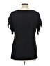 Unbranded Black Short Sleeve Top Size L - photo 2