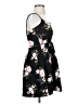 Aqua Floral Black Cocktail Dress Size XS - photo 4