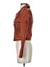 IRO 100% Leather Orange Brown Leather Jacket Size EU (FR) 34 / US 2 - photo 5
