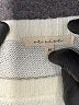 Et Clet 100% Acrylic Stripes Ivory Turtleneck Sweater Size M - photo 7