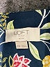 Ann Taylor LOFT Outlet 100% Polyester Black 3/4 Sleeve Blouse Size XXS - photo 4