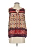 Sundance 100% Rayon Orange Sleeveless Blouse Size XS - photo 1