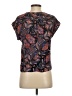 Ella Moss 100% Rayon Paisley Blue Sleeveless T-Shirt Size XS - photo 2