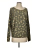 Mystree Green Gold Long Sleeve Top Size S - photo 1