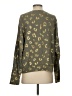 Mystree Green Gold Long Sleeve Top Size S - photo 2