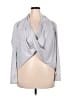 Zyia Active Silver 3/4 Sleeve Blouse Size L - photo 1