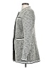 Avec Les Filles Chevron-herringbone Gray Coat Size S - photo 5
