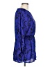 Forever 21 100% Polyester Blue Kimono Size L - photo 4