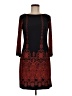 En Focus Studio Burgundy Cocktail Dress Size 6 - photo 1