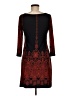 En Focus Studio Burgundy Cocktail Dress Size 6 - photo 2