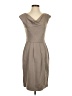 Wisp Solid Gray Cocktail Dress Size 4 - photo 1