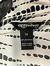 Millenium 100% Polyester Chevron-herringbone Silver Long Sleeve Blouse Size 1X - photo 7
