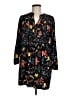 Old Navy Print Black Casual Dress Size M - photo 1