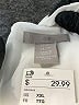 H&M White 3/4 Sleeve Blouse Size XXL - photo 7