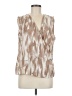 Halogen Tan Sleeveless Blouse Size M - photo 1
