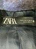 Zara Plaid Blue Coat Size M - photo 6