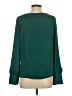 Express Green Long Sleeve Blouse Size S - photo 2