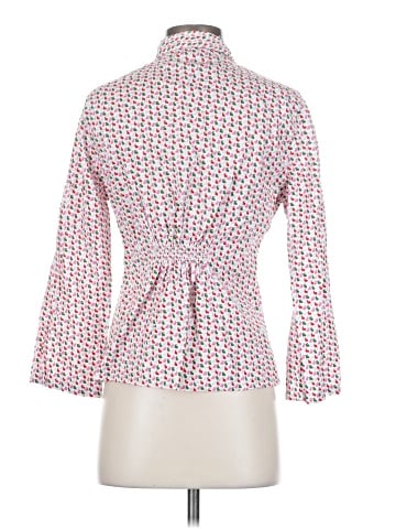 Pout 3/4 Sleeve Button-Down Shirt (view 2)