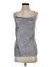 Banana Republic 100% Polyester Silver Sleeveless Top Size XS - photo 1