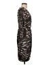 BCBGMAXAZRIA Animal Print Brown Cocktail Dress Size S - photo 4