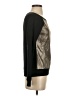 Bailey 44 Metallic Silver Long Sleeve Top Size S - photo 4