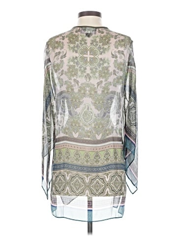 Analili Long Sleeve Silk Top (view 2)