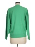 Galeries Lafayette Solid Green Pullover Sweater Size Med (2) - photo 2