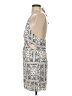 Elodie 100% Polyester Paisley Gray Casual Dress Size S - photo 5