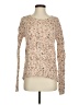 Hinge Tweed Tan Pullover Sweater Size XS - photo 1