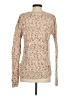 Hinge Tweed Tan Pullover Sweater Size XS - photo 2