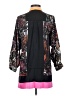 Elie Tahari Black Long Sleeve Blouse Size S - photo 2