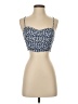 Valija Gitana 100% Rayon Blue Sleeveless Top Size S - photo 1