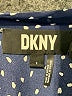 DKNY 100% Polyester Polka Dots Blue Long Sleeve Blouse Size S - photo 4