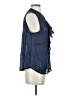 7 For All Mankind Blue Sleeveless T-Shirt Size S - photo 4