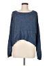 Express Tweed Blue Pullover Sweater Size M - photo 1
