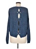 Express Tweed Blue Pullover Sweater Size M - photo 2