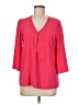Express Pink 3/4 Sleeve Blouse Size M - photo 1