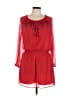 Jessica Simpson Red Casual Dress Size L - photo 1