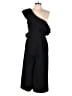 C/MEO Collective 100% Polyester Solid Black Jumpsuit Size L - photo 1