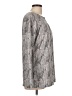 Misslook 100% Polyester Gray Long Sleeve Blouse Size L - photo 4